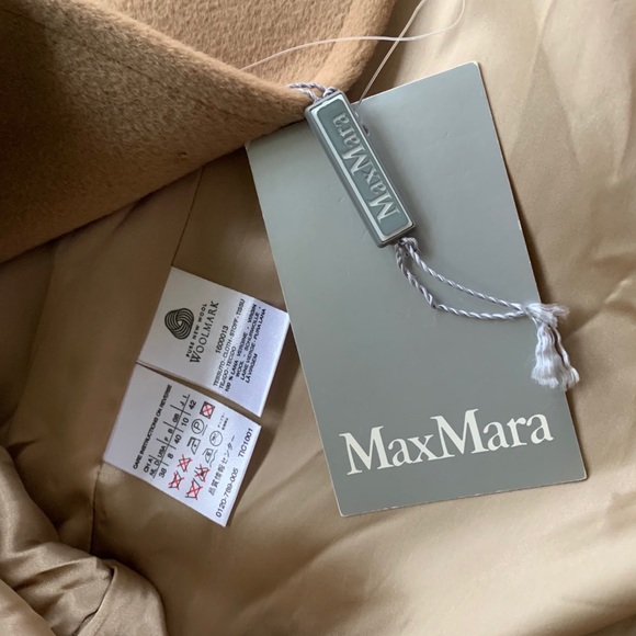 MaxMara Full Length Coat Pure New Wool New With Tags - Picture 7 of 10